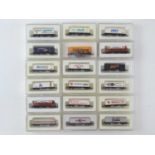 A group of MARKLIN Z Gauge European Outline container wagons - VG in G boxes (18)