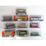 A group of 1:76 scale buses by CORGI OOC in various liveries - VG in F/G boxes (10)