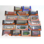 A mixed group of 1:76 scale EFE buses in various liveries - VG in G boxes (18)