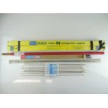 A large quantity of PECO STREAMLINE Code 55 Finescale N Gauge flexible track together with a