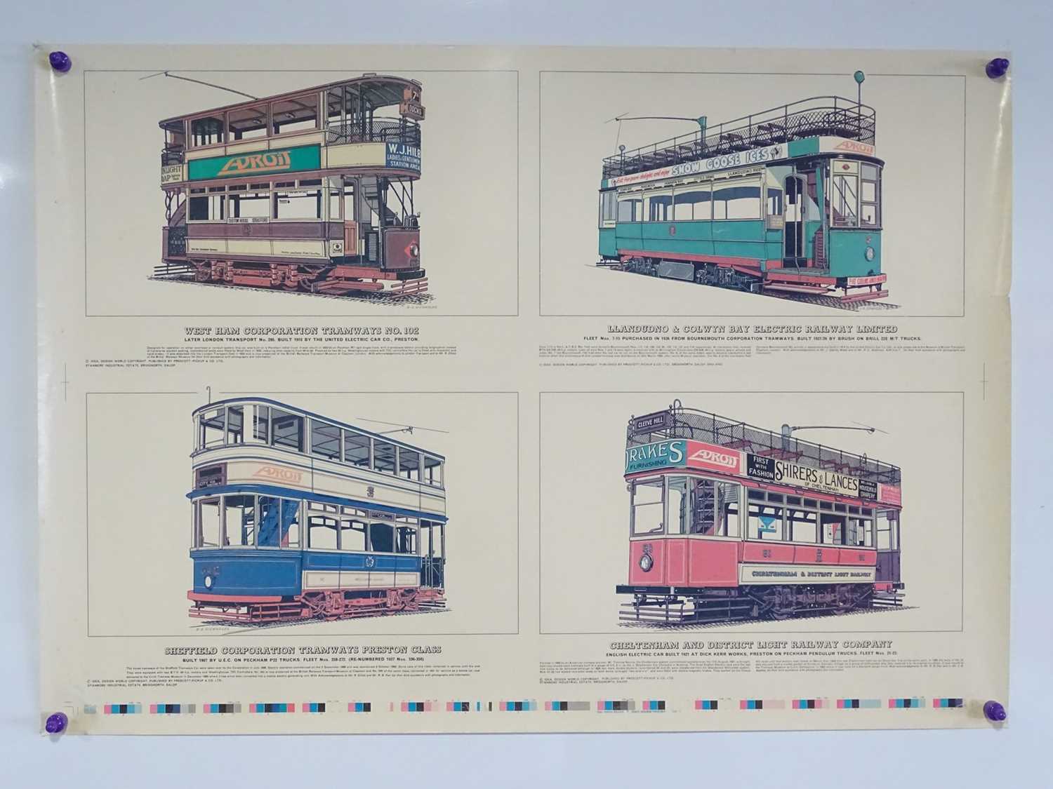 A group of modern Railway and Transport related prints together with reproduction posters - large - Bild 5 aus 13