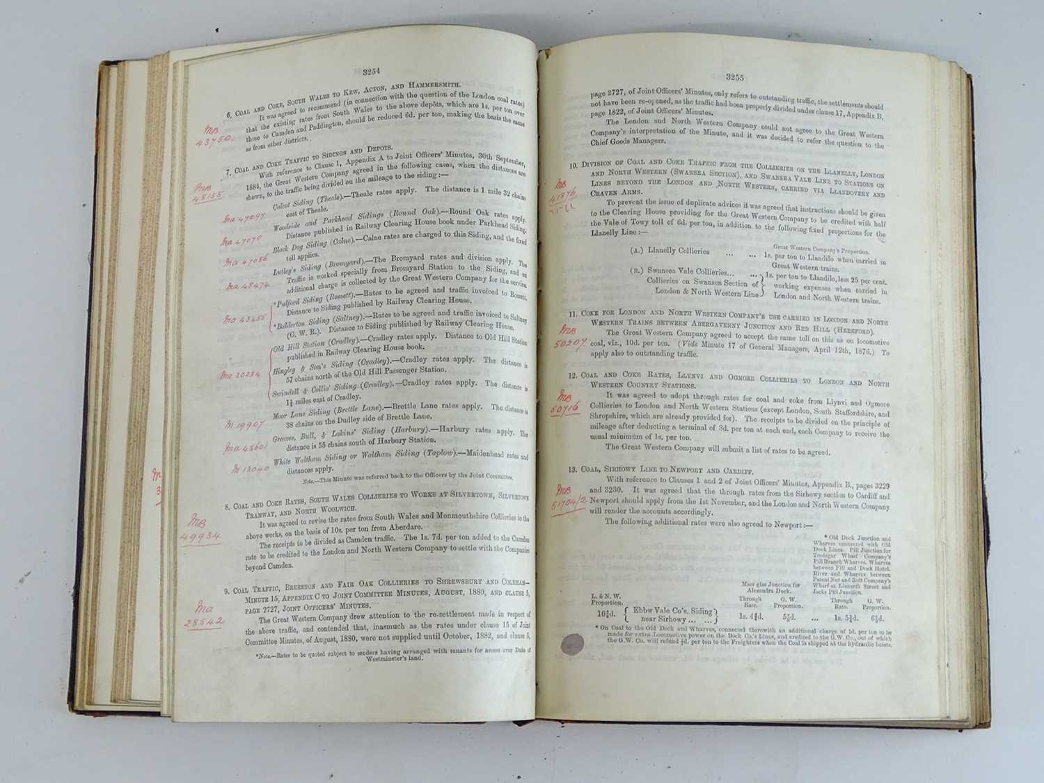 A group of bound books containing minutes and other records relating to the London and North Western - Image 11 of 13