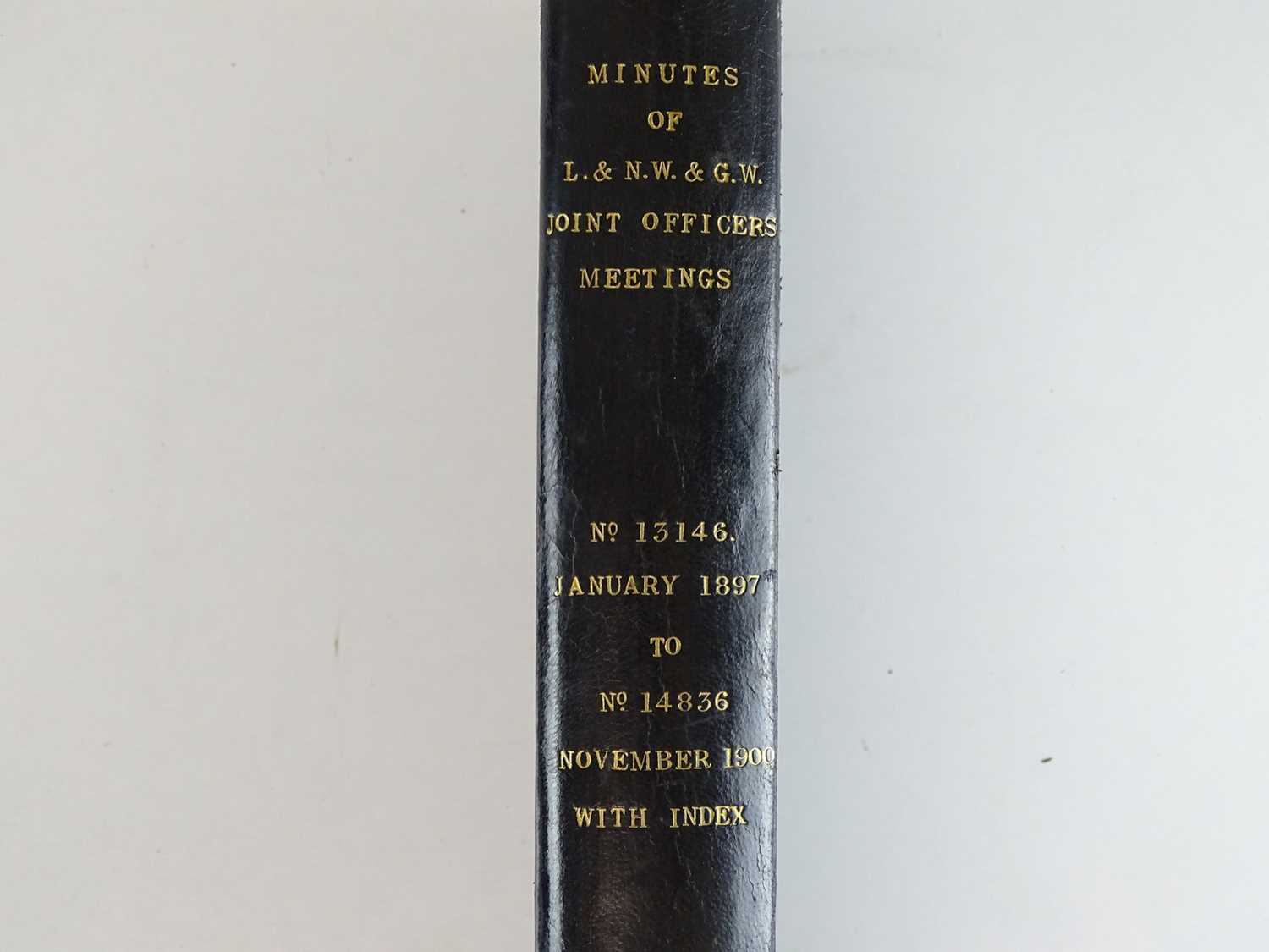 A group of bound books containing minutes and other records relating to the London and North Western - Image 8 of 13