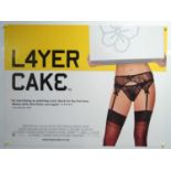 LAYER CAKE (2004) rolled UK Quad film poster