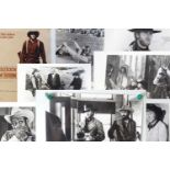 WESTERNS: A selection of black/white stills for HIGH PLAINS DRIFTER and BLAZING SADDLES together