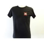 Film / Production Crew Issued Clothing: - A pair of unworn Stunts Crew XXL black t-shirts for THE