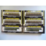 A group of GRAHAM FARISH N Gauge mainline and suburban coaches in GWR and SR liveries - VG in G