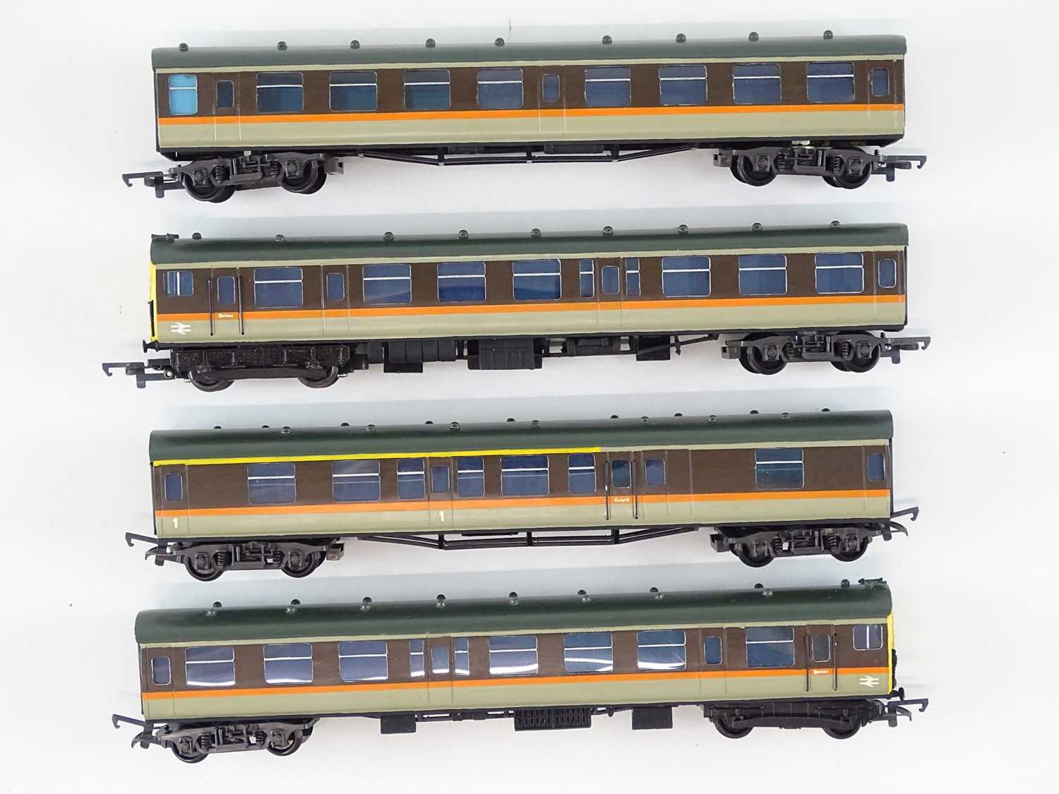 A MODERN TRACTION KITS OO Gauge BR Southern Region kit built refurbished 4-CEP 4-car EMU in BR '