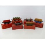 A group of HORNBY SERIES O Gauge pre-war wagons as lotted - G in F/G boxes (6)