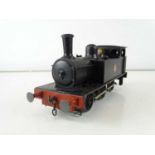 A kitbuilt O Gauge finescale ex-LNER 0-6-0 steam tank locomotive in BR black livery, unnumbered -