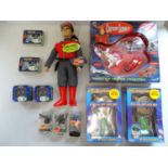 A mixed group of Gerry Anderson & Star Trek toys and ephemera - VG/E (as new) in G boxes where boxed