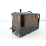 A kit/scratchbuilt O Gauge finescale ex-LNER class J70 Tram loco in weathered BR livery - G/VG