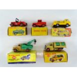 A mixed group of DINKY vans and trucks - G in F boxes (5)