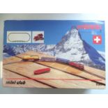 A MARKLIN Z Gauge 8185 Swiss Outline Freight Train Set - appears complete - together with three