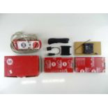 A group of LGB G Scale accessories comprising a 50106 controller, a 55070 MTS Feedback interface and