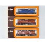 A group of LIMA HO Gauge South African Outline Class 5E electric locomotives in various liveries -