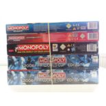 A group of Monopoly sets, all sealed as new, to include FIFA and Mario editions - VG/E in VG