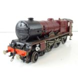 A kitbuilt O Gauge finescale Royal Scot class steam locomotive in LMS maroon livery "Duke of