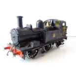 A kitbuilt O Gauge finescale class 14xx steam tank locomotive in BR black livery numbered 1451 -