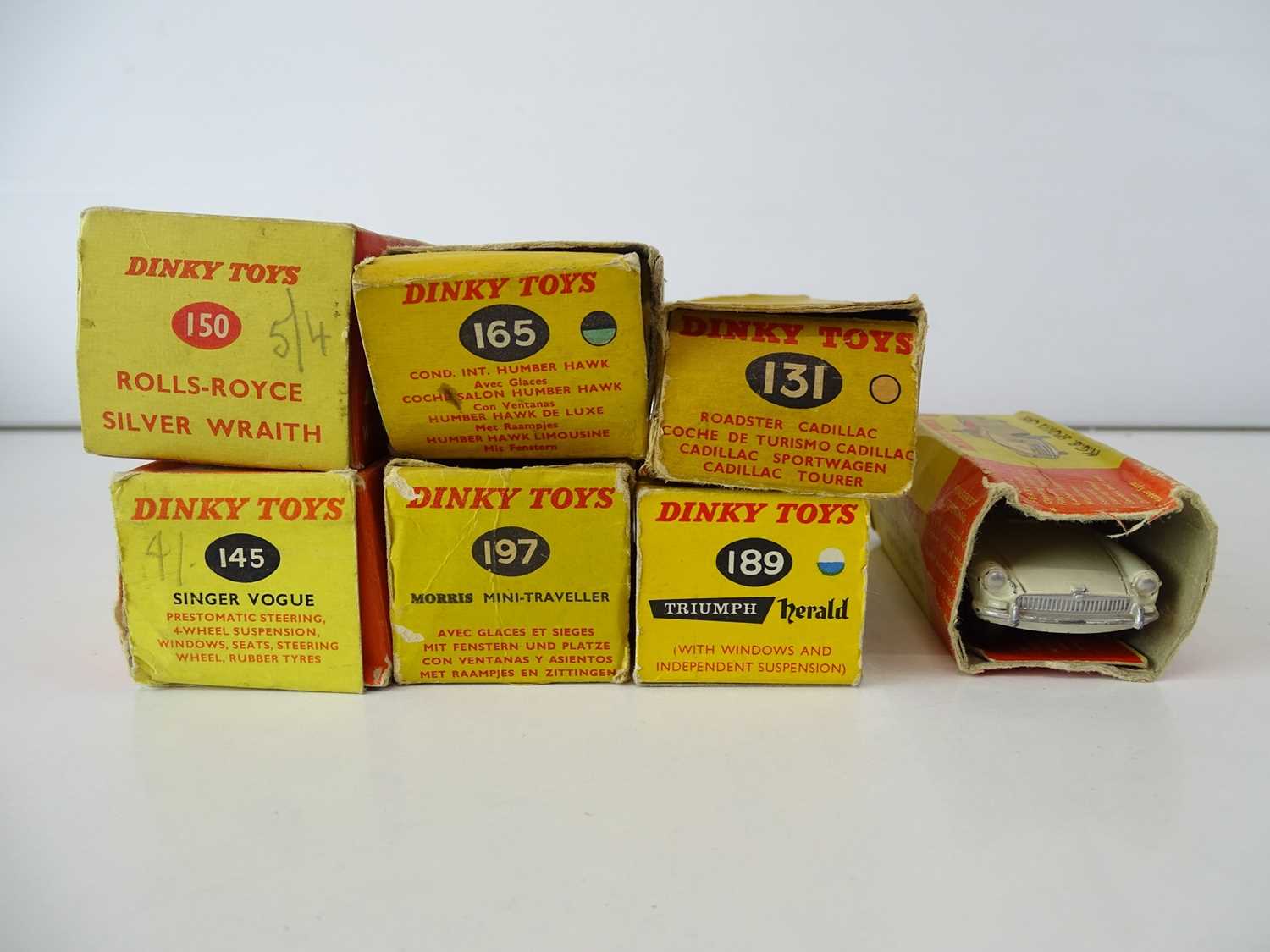 A group of DINKY cars as lotted - F/G in P/F boxes (7) - Image 2 of 2