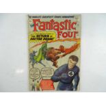 FANTASTIC FOUR #10 (1963 - MARVEL - UK Price Variant) - Doctor Doom appearance + Invisible Girl