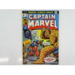 CAPTAIN MARVEL #26 (1973 - MARVEL - UK Price Variant) - First Thanos cover + The epic Thanos saga