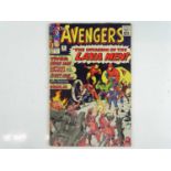 AVENGERS #5 - (1964 - MARVEL - UK Price Variant) - The Avengers now bolstered by the addition of