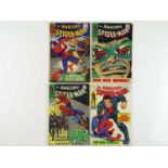 AMAZING SPIDER-MAN #42, 55, 65, 73 - (4 in Lot) - (1966/69 - MARVEL - US Price, UK Price Variant &