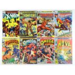 X-MEN, CHAMPIONS, SPIDER-WOMAN, OMEGA THE UNKNOWN, NOVA LOT - (8 in Lot) - (MARVEL - US Price & UK