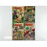 AVENGERS #40, 41, 42, 46 - (4 in Lot) - (1967/68 - MARVEL - UK Price Variant & UK Cover Price) -