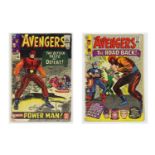 AVENGERS #21 & 22 - (2 in Lot) - (1965 - MARVEL - US Price & UK Cover Price) - Includes First and