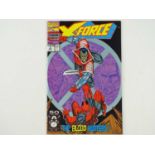 X-FORCE #2 - (1991 - MARVEL) - Second appearance Deadpool + First appearance Weapon X +