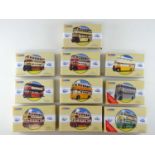 A group of CORGI CLASSICS 1:50 scale diecast bus models in various liveries - E in VG boxes (10)