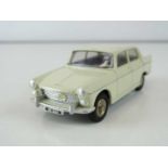 A FRENCH DINKY 553 Peugeot 404 in cream with brown interior - G in G/VG box