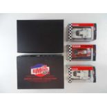 A group of 1:32 scale slot racing cars by MRRC to include a Racing Legends Collection set - VG/E