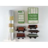 A mixed group of O Gauge rolling stock, kits and carriage rooves as lotted - F/VG in G boxes where