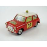 A CORGI 317 Monte-Carlo 1964 Mini-Cooper S in red numbered 37 - G/VG in G box