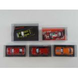 A group of 1:32 scale slot racing cars by NINCO, FLY and SCX - VG/E in G/VG boxes (5)