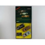 A SCALEXTRIC 1:32 Goodwood Festival of Speed 2003 Le Mans Set 1966, comprising three Ford GT40 427