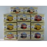 A group of CORGI CLASSICS 1:50 scale diecast bus models in various liveries - E in VG boxes (11)