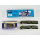 A group of N Gauge steam locomotives by MINITRIX (unboxed), DAPOL and PECO - G/VG in G boxes where