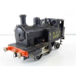 A kit built (probably Agenoria Models) finescale O Gauge Class Z4 0-4-2 steam tank locomotive in