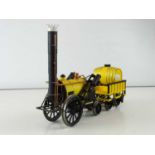 A kit built finescale O Gauge Stephenson's Rocket - G/VG presented in a plain box