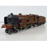 A HORNBY SERIES O Gauge 20V Royal Scot 4-4-2 steam locomotive numbered 6100 - F/G unboxed