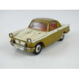 A CORGI 231 Triumph Herald Coupe in gold/white - F/G in G box