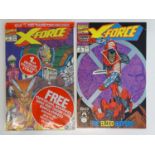 X-FORCE #1 & 2 - (2 in Lot) - (1991 - MARVEL) - Second appearance Deadpool + First appearance Weapon