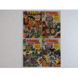 STRANGE TALES: DR. STRANGE & NICK FURY, AGENT OF SHIELD #142, 143, 145, 147- (4 in Lot) - (1966 -