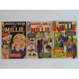 MODELLING WITH MILLIE #145 & 51 + MILLIE THE MODEL QUEEN-SIZE SPECIAL #5 - (3 in Lot) - (1965/66 -