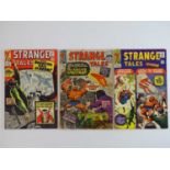 STRANGE TALES: HUMAN TORCH & DR. STRANGE #131, 132, 133 - (3 in Lot) - (1965 - MARVEL - US Price &