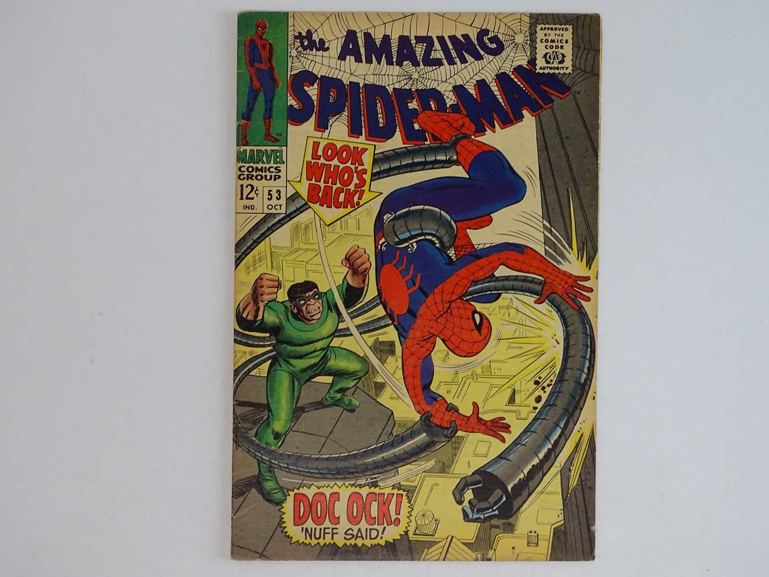 AMAZING SPIDER-MAN #53 - (1967 - MARVEL) - Spider-Man battles Doctor Octopus + Peter Parker and Gwen